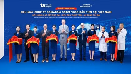 Việt Nam có siêu máy chụp CT thế hệ mới nhất với số lát cắt cực đại