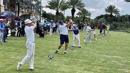 60 huyền thoại golf thế giới quy tụ tại giải golf quốc tế Vietnam Legends Championship 2025