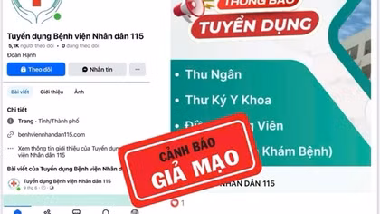 Cảnh giác nạn giả danh bác sĩ và bệnh viện để lừa đảo