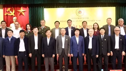 Hội Cựu CAND Việt Nam đóng góp tích cực vào thực hiện nhiệm vụ chính trị, kinh tế cơ sở