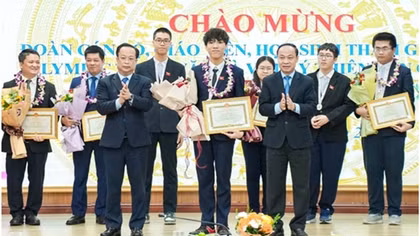 Ngôi trường tư thục có nhiều học sinh đạt giải cao tại các kỳ thi quốc tế