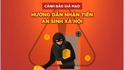 Cảnh báo giả mạo thông qua hướng dẫn nhận tiền an sinh xã hội