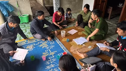 Công an xã giữ vững an ninh trật tự địa bàn giáp ranh
