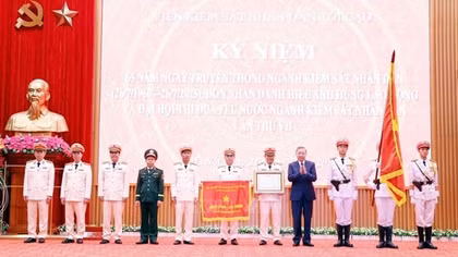 Ngành Kiểm sát nhân dân góp phần kiến tạo xã hội kỷ cương, công bằng, dân chủ, văn minh