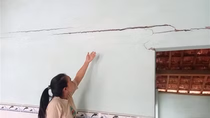 Nhà dân hư hỏng do thi công đường cao tốc phía Đông Đắk Lắk sẽ sớm được bồi thường