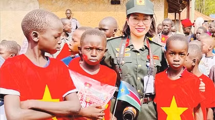 Tác nghiệp tại “Điểm nóng Nam Sudan”