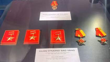 Những hiện vật lưu dấu 80 năm xây dựng và trưởng thành lực lượng CAND