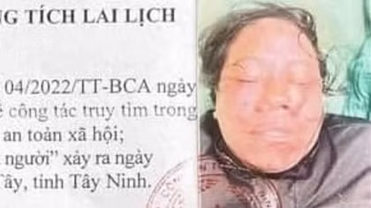 Tìm tung tích người phụ nữ tử vong ở Tây Ninh