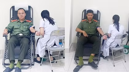 Những giọt máu hồng tiếp thêm sự sống