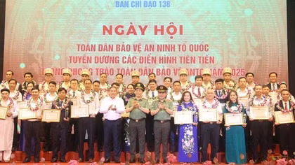 Hà Nội tuyên dương 39 điển hình tiên tiến trong phong trào toàn dân bảo vệ an ninh Tổ quốc
