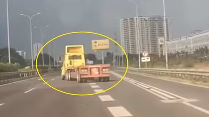 Tài xế xe đầu kéo đánh võng trên đường khai “vì buồn chuyện gia đình”