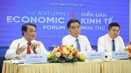 Diễn đàn Kinh tế mùa thu năm 2025 được tổ chức tại TP Hồ Chí Minh