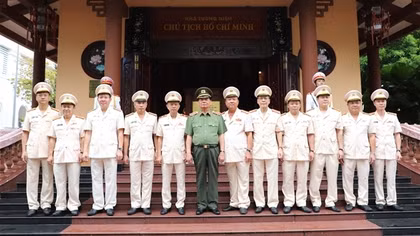 Công an TP Cần Thơ quyết tâm lập công xuất sắc ngay những ngày đầu sáp nhập