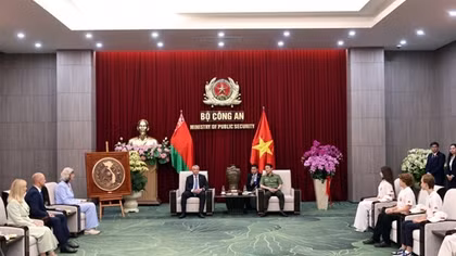 Sợi dây gắn kết bền chặt giữa Công an Việt Nam và Bộ Nội vụ Belarus