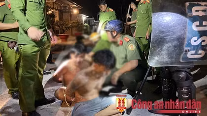 Tạm giữ 9 đối tượng cầm đầu trong vụ học viên cai nghiện bỏ trốn ở An Giang