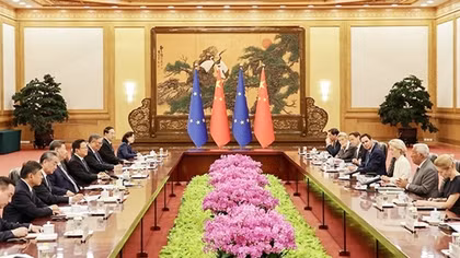 Căng thẳng thương mại phủ bóng Thượng đỉnh EU - Trung Quốc