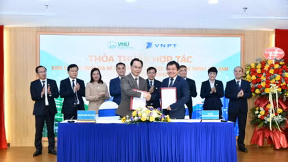VNPT và Đại học Quốc gia Hà Nội hợp tác đào tạo, nghiên cứu và xây dựng Đại học số