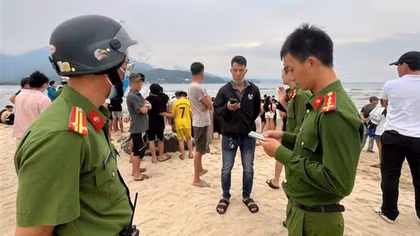 Hai học sinh đuối nước thương tâm tại khu vực biển Nam Ô