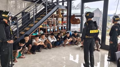28 đối tượng tổ chức tiệc ma túy mừng sinh nhật trong homestay