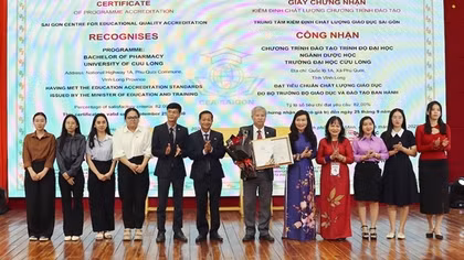 Trường Đại học Cửu Long khẳng định chất lượng trong đào tạo nguồn nhân lực