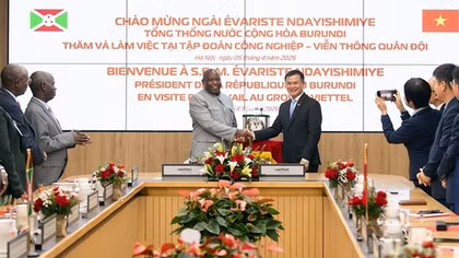 Tạo mọi điều kiện thuận lợi để liên doanh viễn thông của Viettel hoạt động hiệu quả tại Burundi