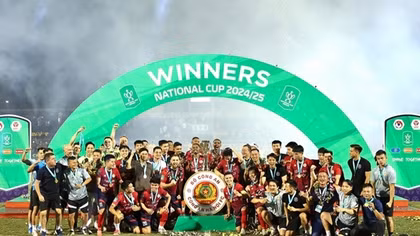 Bốc thăm cặp đấu Cúp Quốc gia mùa giải 2025/2026: Liên tiếp các trận derby Thủ đô