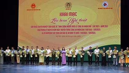 Khắc họa, lan tỏa hình ảnh cao đẹp của người chiến sĩ CAND