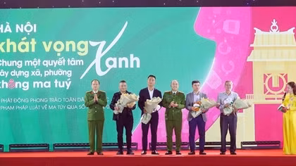 Công an Hà Nội kết nối bình yên qua hotline tố giác tội phạm ma tuý