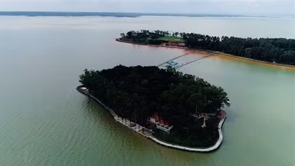 Hàng loạt sai phạm tại Khu du lịch đảo Ó - Đồng Trường trên hồ Trị An