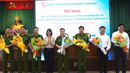 TP Hồ Chí Minh chuyển giao một số cơ sở cai nghiện ma túy cho Công an các tỉnh