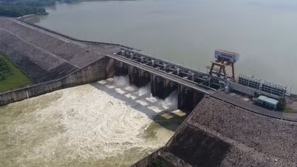 Cho thuê 20,8 ha đất thực hiện Dự án mở rộng Thủy điện Trị An