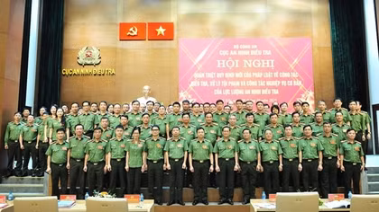 Lực lượng An ninh điều tra quán triệt quy định mới của pháp luật về công tác điều tra, xử lý tội phạm