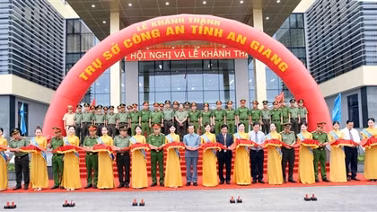 Khánh thành Trụ sở làm việc Công an tỉnh An Giang