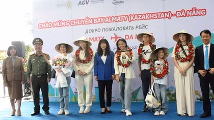 Đà Nẵng lần đầu tiên kết nối đường bay trực tiếp đến Kazakhstan