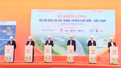 Đầu tư hơn 5.750 tỷ đồng cho cao tốc Chợ Mới-Bắc Kạn