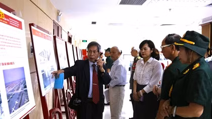 Giao lưu và trưng bày hàng trăm tư liệu, hình ảnh về Ban Liên hợp quân sự - Trại Davis