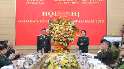 Tăng cường quan hệ hợp tác đào tạo giữa Bộ Công an và Bộ Quốc phòng