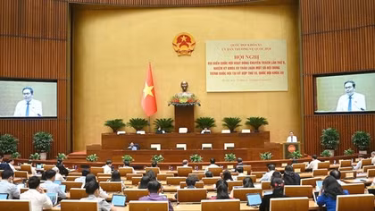 Hội nghị đại biểu Quốc hội hoạt động chuyên trách cho ý kiến đối với 21 dự án luật quan trọng