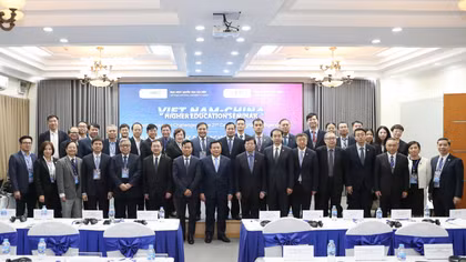 Giáo dục đại học Việt Nam và Trung Quốc nâng tầm hợp tác phát triển trong kỷ nguyên trí tuệ số