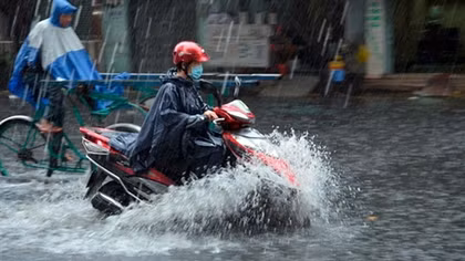 Nhiều khu vực trên cả nước tiếp tục mưa dông