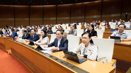 Quốc hội biểu quyết thông qua Luật Chuyển giao người đang chấp hành án phạt tù