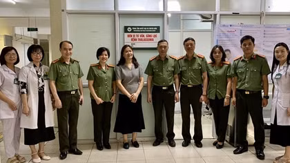 Bệnh viện 19-8 khai trương đơn vị tư vấn, sàng lọc bệnh tan máu bẩm sinh