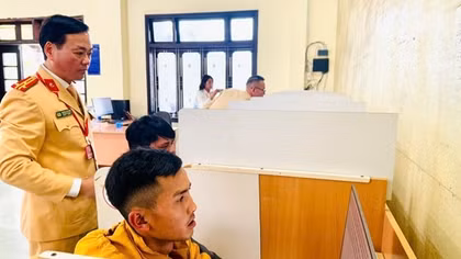 Tổ chức sát hạch lái xe miễn phí cho học viên là người đồng bào dân tộc thiểu số