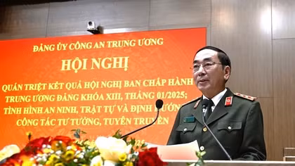 Đảng uỷ Công an Trung ương quán triệt kết quả Hội nghị Trung ương khoá XIII