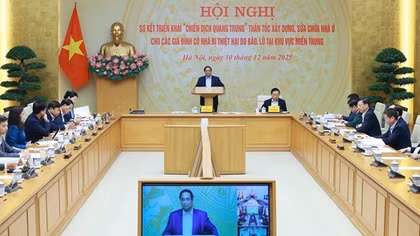 Phấn đấu đến ngày 15/1/2026 hoàn thành toàn bộ "Chiến dịch Quang Trung"