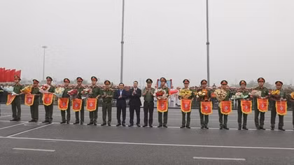 Công an tỉnh Thái Bình đoạt giải Nhất toàn đoàn hội thi thể thao nghiệp vụ về chữa cháy