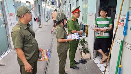 Kỳ 2: Công an xã tại khu công nghiệp - Lá chắn” an ninh giữa những đại công trường