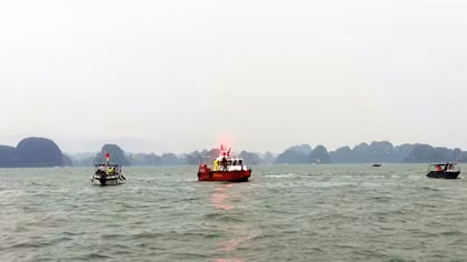 Phát hiện một thi thể, nghi là nạn nhân vụ lật tàu trên vịnh Hạ Long