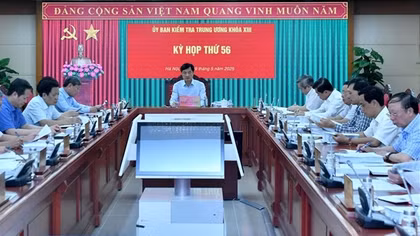 Ủy ban Kiểm tra Trung ương đề nghị kỷ luật nhiều cán bộ