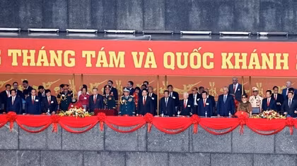 Kỷ niệm trọng thể 80 năm Cách mạng tháng Tám thành công và Quốc khánh 2/9